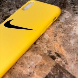 Yellow and Black Hard Shell Phone Case